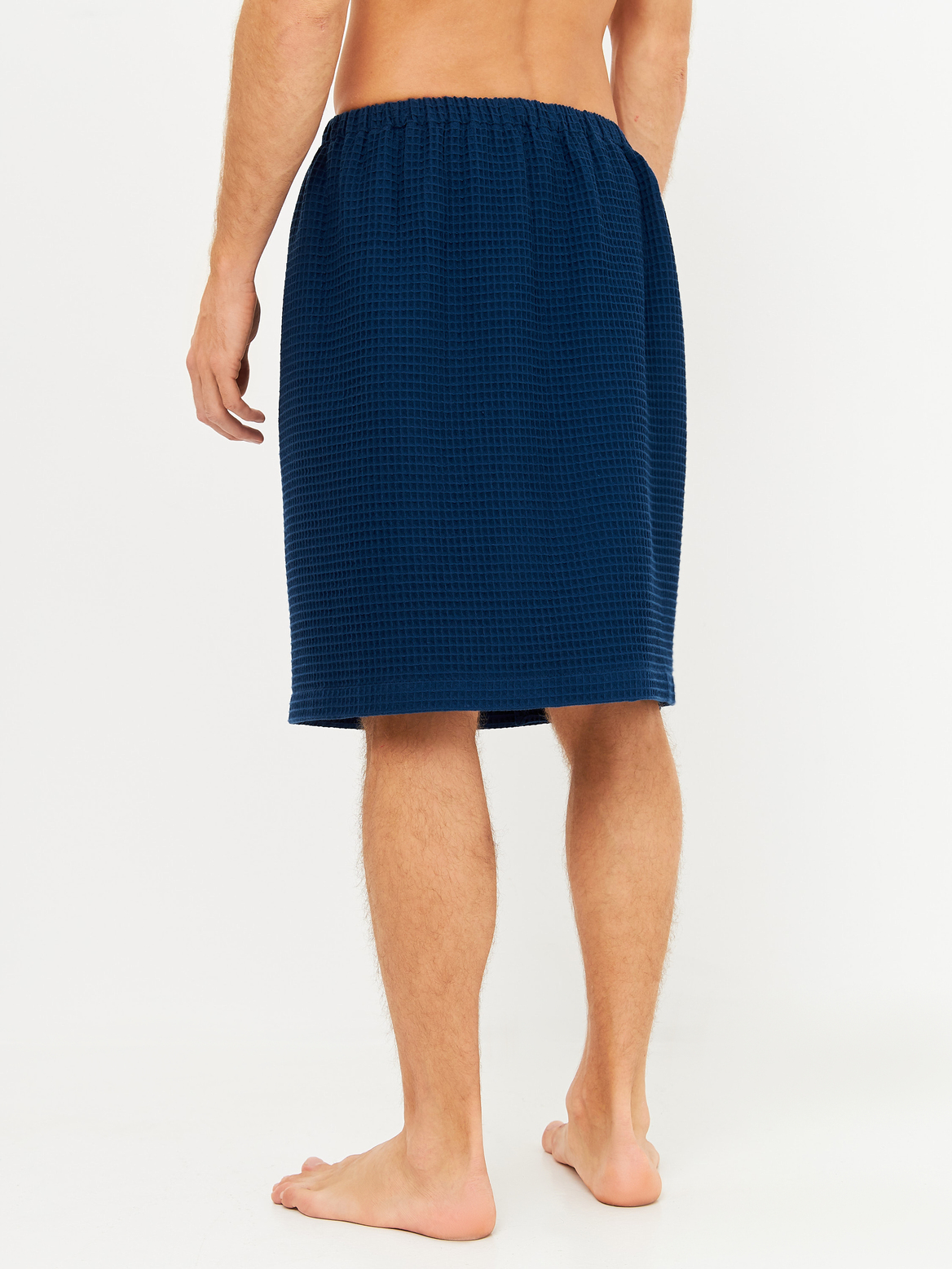 Килт банный темно-синий