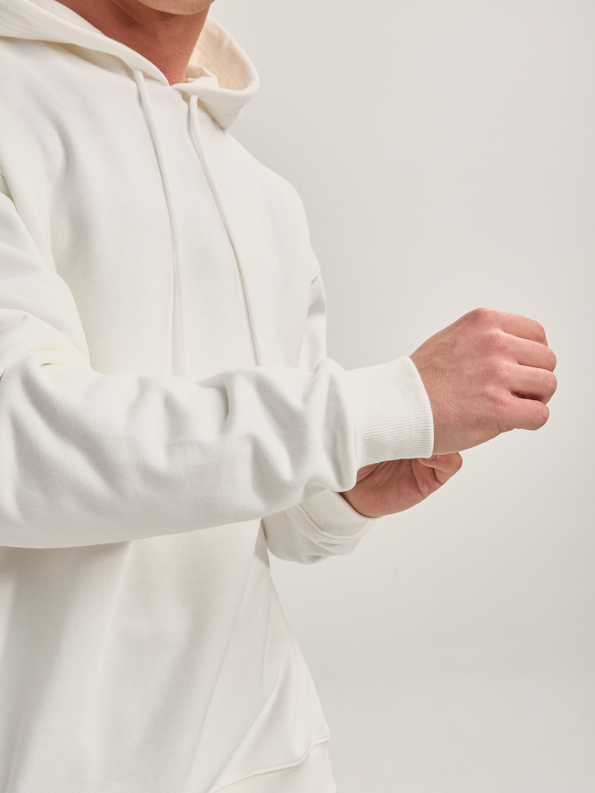 Толстовка мужская белая