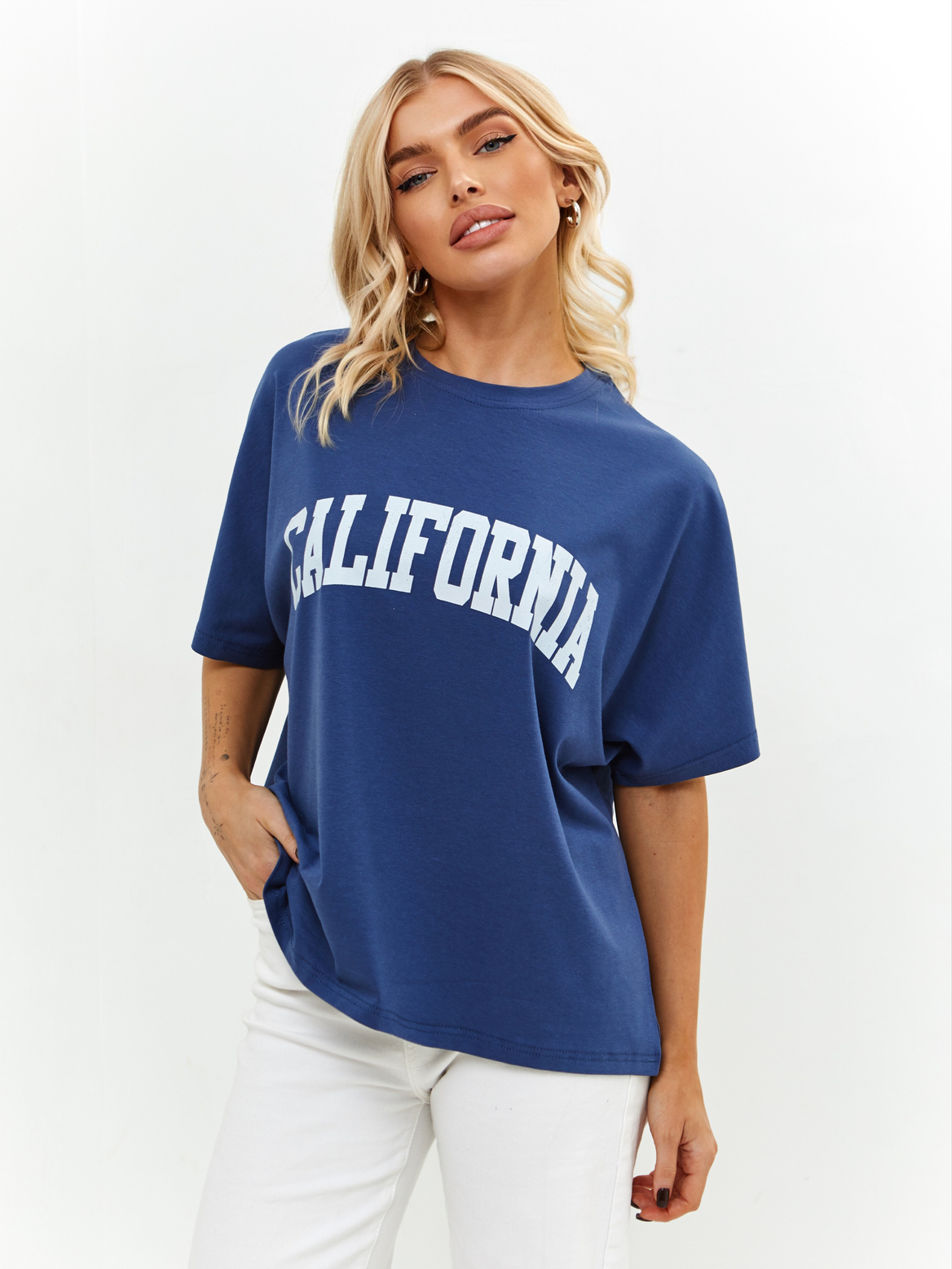 Футболка синий CALIFORNIA