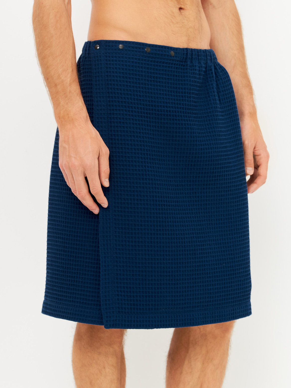 Килт банный темно-синий