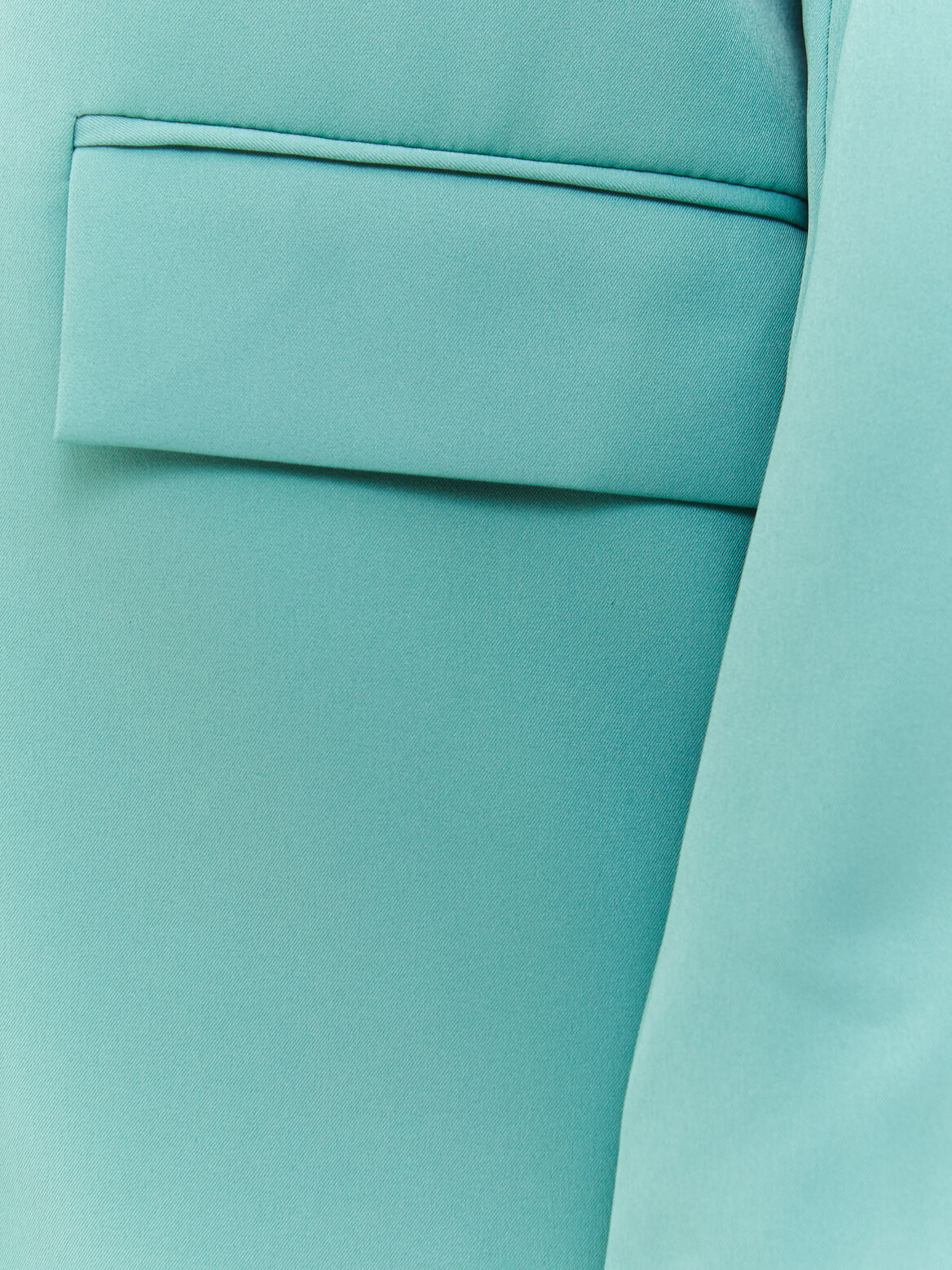 Пиджак удлиненный мятный