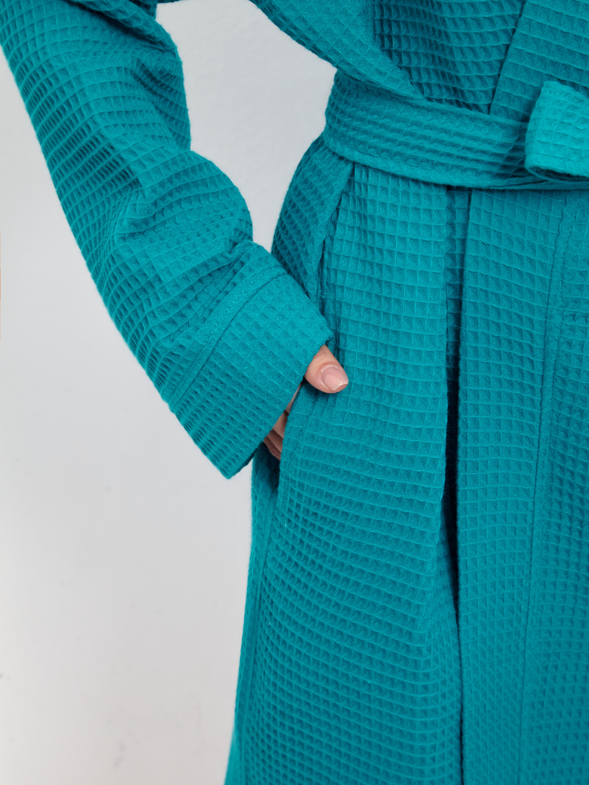 Халат домашний/банный женский изумруд